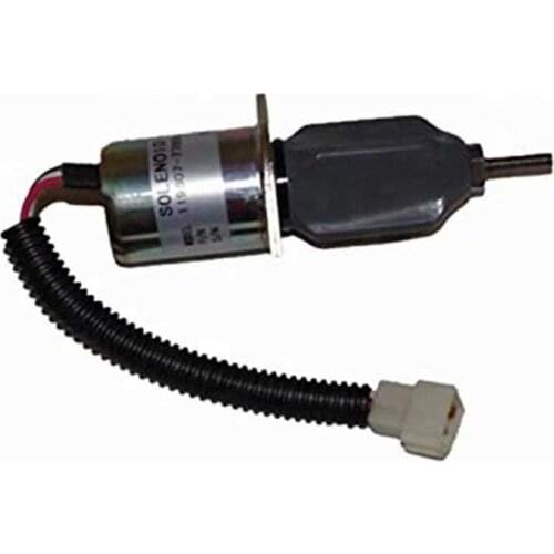 Engine Fuel Stop solenoid 1753ES-24A3UC5B1S1 For Yanmar 4TNE98 4TNE94 4TNC88