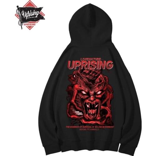 UPRISING Men's Printed Hoodies