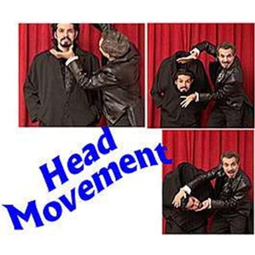 Head Movement - Stage Magic Tricks Street Magic A Real Audience Shocke Funny Trick Head Shift Illusion Gimmick Props Accessories