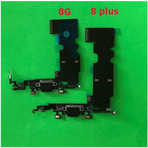 10pcs/lot Charging Port Flex Cable for iPhone X 8 Plus 8G 5.5 8Plus 8P USB Dock Connector Charger Microphone Repair parts