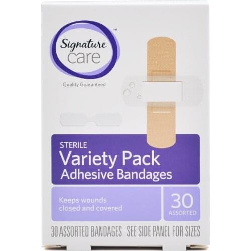 Hot Sale 90PCS/3 Boxes Variety Pack Adhesive Bandages Sterile First Aid Assorted Sizes Free Shipping