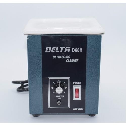 Digital Mini Ultrasonic Cleaner Ultrasonic Bath Cleaner 2L Tank Baskets 48KHz 68W for Jewelry Watches Injector Ring Cleaning