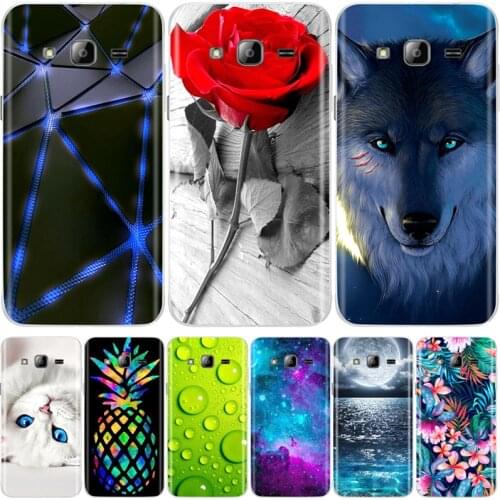 For Samsung J3 2017 Case Soft Silicone Flower Cute Phone Case For Samsung Galaxy J3 J 3 2016 J310 J330 Cover Bumper Coque Funda