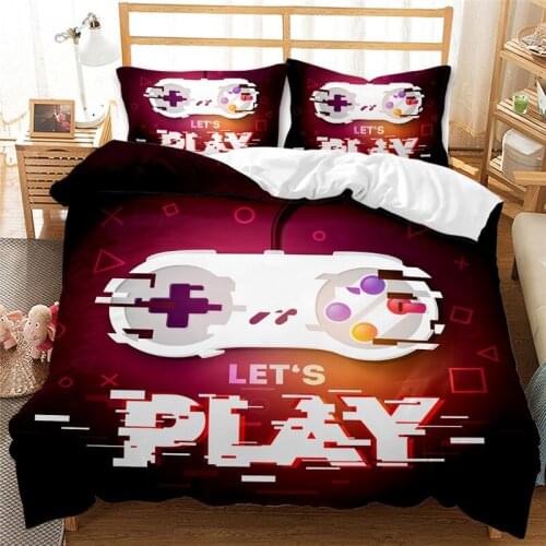 Hot Gamepad 3D Bedding Set Printed Duvet Cover Pillowcase Twin Full Queen King Bed Linen Bedclothes Comforter Cover Sets