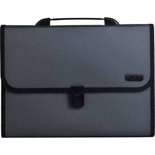 M&G Organ bag AWT90959 multi-purpose handbag A4 multi-level file finishing package 12 grid information package