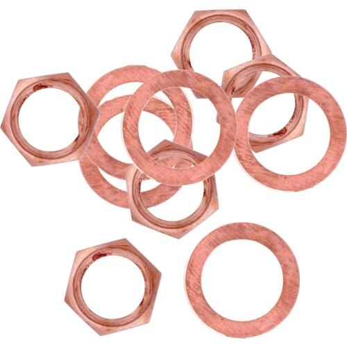 Set of 10pcs 9.36mm Socket Nut with Washer Set for Electric Guitar /Bass Instrument Replacement Accessories