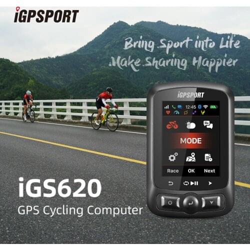 IGPSPORT Original iGS620 GPS Cycling Power Meter Cycle Computer Navigation Speedometer high-capacity Storage Half Year Warranty