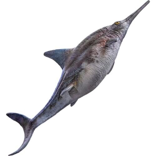 PNSO Prehistoric Dinosaur Models:Brook The Ophthalmosauru 18" Ancient Sea Monster Dinosaur Model Ancient Ocean Animal Collector