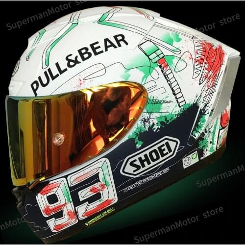 Full Face Motorcycle helmet X14 93 marquez painting Helmet Riding Motocross Racing Motobike Helmet