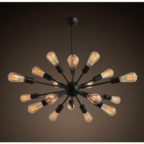 Industrial Hanging Spider Lamp Modern Lighting, Adjustable Loft Light For Living Room Shop lampen industrieel