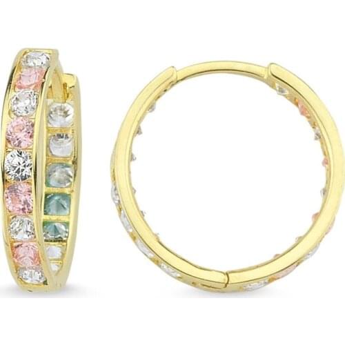 Gold Ring Earrings TTGKPAHA01-Certified 14K Gold-A perfect gift for your Loved Ones-Ephesus Gold & Diamond