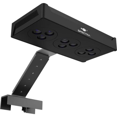 LED Spectra Aquarium Light 30W Saltwater Lighting with Control for Coral Reef Fish Tank US EU Plug