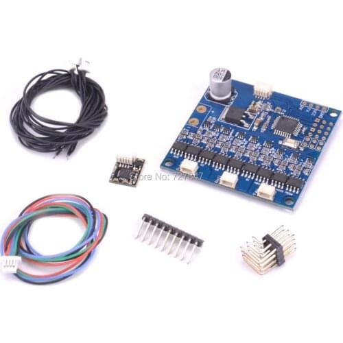 BGC3.55 version of the BGC3.53 three axis integrated brushless PTZ flight control board high current 3 axis control board