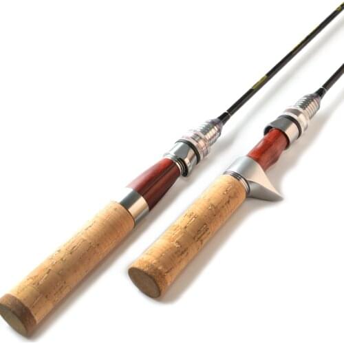 TOMA Solid Tip UL Casting Fishing Rod Spinning Ultralight Carbon Fiber 1.8m L.W 1-5g/2-7g Fast Action Spinning Trout Rod