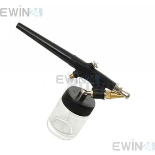 1 X New Beginner Economy Starter AIRBRUSH SET KIT Air Compressor Adapter Spray Gun