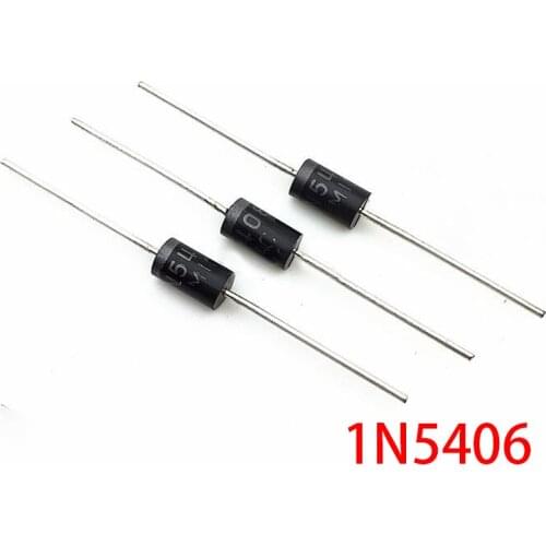 20pcs 1N5406 3A 600V DO-201AD Rectifier Diode DO-27