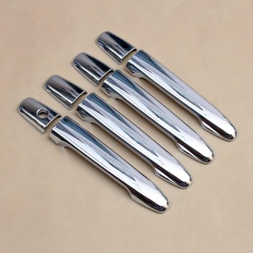 8Pcs Chrome Parts Door Handle Cover Trim Fit For Mitsubishi Outlander 2013-2015 2016 2017 2018 2019 Exterior Accessories