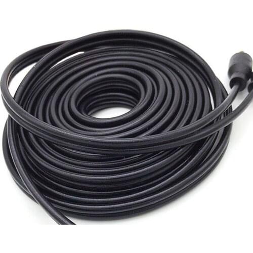 Car Audio Power Cable 5m Wire Amplifier Copper Line Cable Connector RCA Plug Phono Y Splitter Lead Adapter