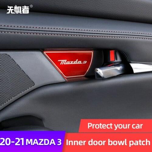Car Styling Door Handle Wrist Bowl Trim Case Covers For Mazda MS CX-5 CX-3 CX 5 CX-4 3 6 Atenza Stickers Accessories