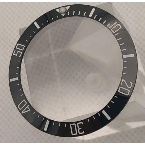 BLIGER 2021 brand new high-quality 40mm black orange rotating glass bezel, suitable for 43mm mens watch with automatic winding