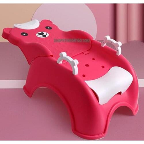 Childrens Shampoo Recliner Foldable Shampoo Artifact Kids Large Shampoo Bed Stool Baby Household Thickening Portable