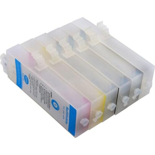 260ml Refillable Ink Cartridge for Canon iPF680 iPF685 iPF686 iPF770 iPF780 iPF785 iPF786 iPF500 iPF510 iPF600 No Chip
