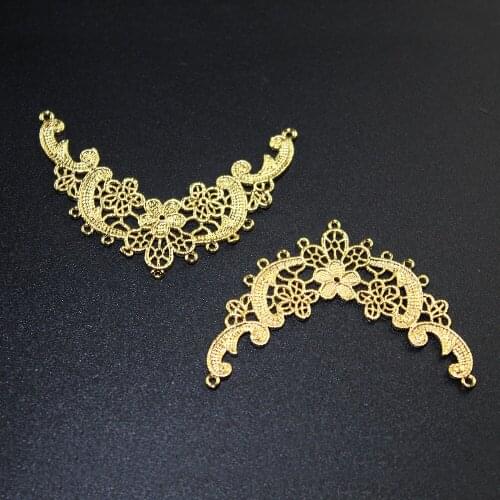 1pcsMixed Korean diyJewelry Accessories Handmade Charm Delicate lace pattern Retro Bridal Hair Accessories Accessories Material