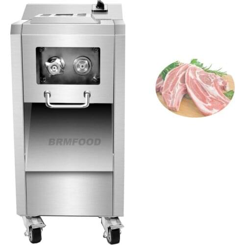 Commercial Meat Cutter Machine Double Incision Meat Slicer Machine Cut Meat Shredded Diced Machine