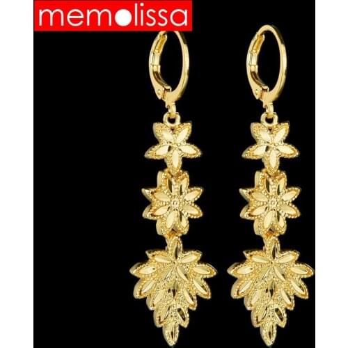 MEMOLISSA Women's Gold Earrings