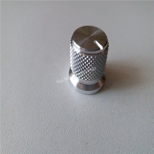 5pcs High quality aluminum knob solid potentiometer knob 17*16*6mm potentiometer cap Volume knob switch cap Lighting adjustment