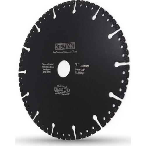 1pc Professional One for All Purpose Diamond Multi Purpose Cutting Wheel for Steel Stone Reinforced Concrete Saw Blade Dia 180mm