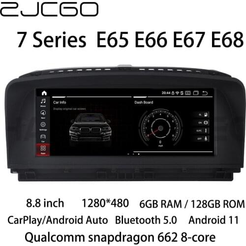 Car Multimedia Player Stereo GPS DVD Radio Navigation NAVI Android CCC CIC NBT EVO for BMW 7 Series E65 E66 E67 E68 2001~2008