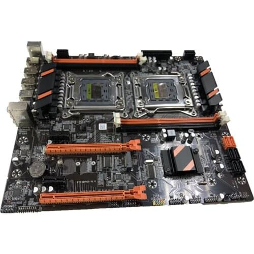 2021 New X79 Dual CPU LGA 2011 16 USB Ports DDR3 SATA PCIE X16 PUBG Gaming Motherboard 32GB DDR3 ECC REG Memory Set