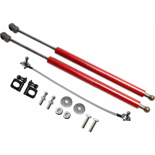Car Styling Front Hood Bonnet Gas Struts for HONDA CRV CR-V 2007-2011 Lift Support Lift spring Damper Shock Carbon Fiber