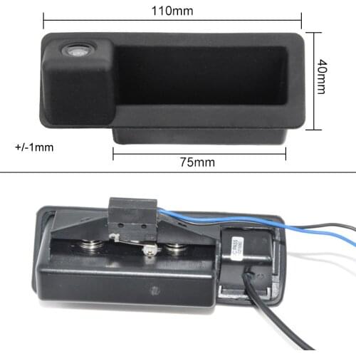 For BMW 3 5 Series X1 X5 X6 Trunk Handle Car Rear View Camera reverse Backup Parking Camera Night Vision Waterproof HD