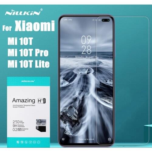 For Xiaomi POCO X3 NFC Mi 10 10T Lite 5G 9 9T Pro Glass Nillkin 9H / H+PRO 2.5D Tempered Screen Protector for Redmi K20 K20