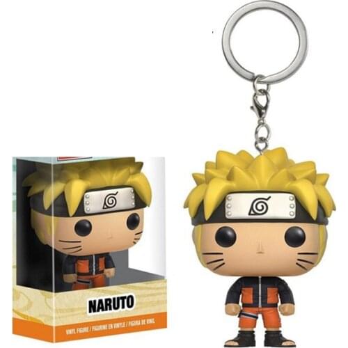 Keychain Narutoes Action Figure Collection Model Toy Gift