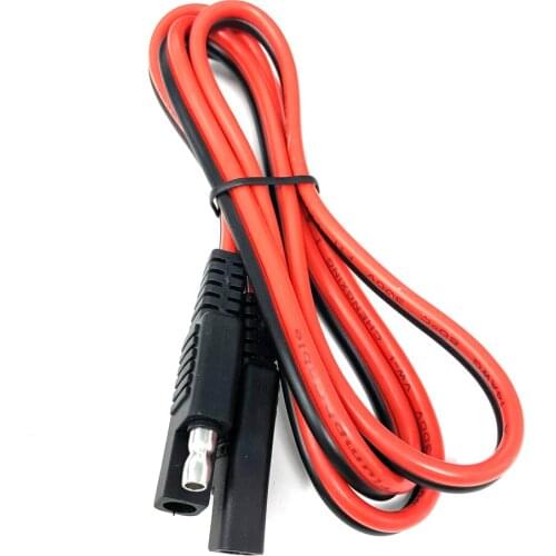 14AWG 100CM 20A SAE To SAE Quick Disconnect Extension Cable Cord Battery Charger Cable Connectors Extension Charging Cable
