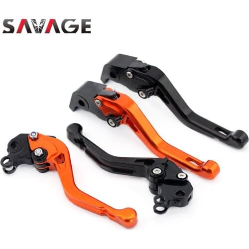 Short Brake Clutch Levers For 990 SMT/SMR 2008-2012 950 Supermoto/R 2007-2008 Motorcycle Accessories CNC Handles Adjustable