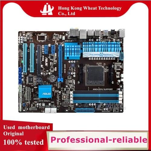 For ASUS M5A97 PRO Motherboard Socket AM3+ DDR3 SATA3 USB3.0 For AMD 970 Used Original Desktop Mainboard