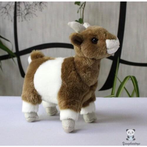 Cute real life plush Stuffed toy Sheep Doll Soft wild model Children Toys Gifts Good Quality