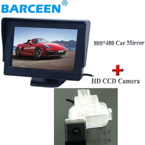 New arrival car reserve rearview camera 170 degree+HD TFT 4.3" car display monitor apply for Mazda 6 (2014~2015)/ATENZA