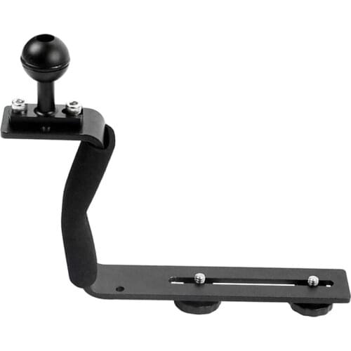 Underwater Camera Tray Single Handgrip Mount Bracket Handheld Portable Steadycam Diving Tray Underwater Camera Bracket