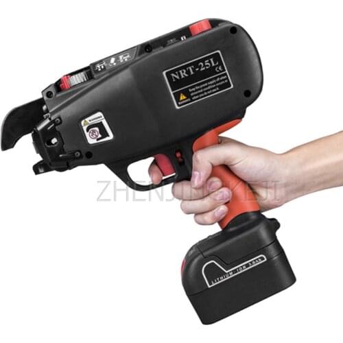 Fully Automatic Rebar Lashing Machine Portable Recharge Handheld Construction Site Bridge Rebar Strapping Machine Building Tools