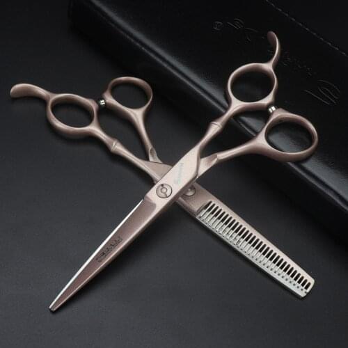 Professional hairdressing scissors 6 inch thinning scissors stainless steel hair scissors Cutting scissors