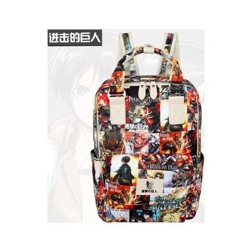 Attack on Titan Anime Backpacks Rucksacks Cartoon Backpack Casual Student Schoolbags travel Knapsack Unisex gifts New