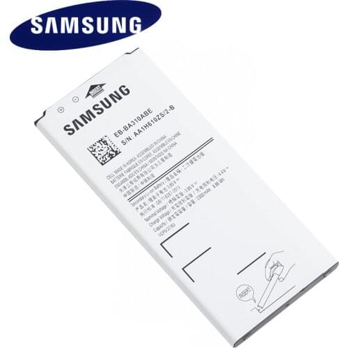 SAMSUNG Orginal EB-BA310ABE 2300mAh battery For Samsung GALAXY A3 2016 Edition A310 A5310A A310F SM-A310F A310M A310Y