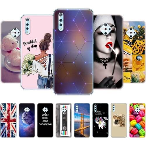 For VIVO V17 Case Painting Silicon Soft TPU Back Phone Case Cover For Vivo V17 Neo V 17 V17Neo 6.38 Inch Protective Shell Bumper