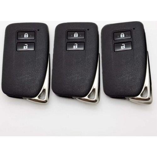 2 Buttons Replacement Smart Remote Key Shell Case For Lexus ES LS GS IS ES250 ES350 ES300H NX Fob Key Cover