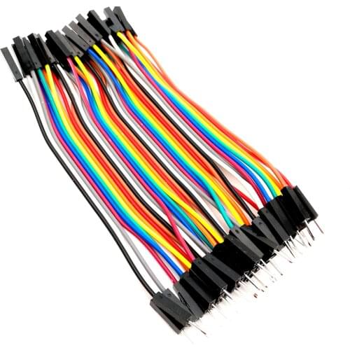 Male to Female Dupont Cable Jumper Wire Dupont Line 20cm 40P DIY Kit Parts